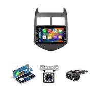 Android 14 Autoradio Lettore Multimediale per Chevrolet Aveo 2 Sonic T300 2011-2015 9 Pollici IPS Touchscreen con Bluetooth 4G WiFi SWC FM AM RDS Dab+ Android Auto(NF-7 8Core 8+256G)
