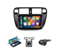 Android 14 Autoradio Lettore Multimediale per Honda Civic 1996-2001 9 Pollici IPS Touchscreen con Bluetooth 4G WiFi SWC FM AM RDS Dab+ Android Auto(NF-3 8Core 2+32G)