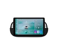 Android 14 Autoradio per Fiat 500 2007-2015, 9 Pollici Android 14 Doppio Din Car Auto Radio con Carplay con Schermo con Bluetooth GPS Navi WIFI Posteriore USB Wifi(M600S 8G+128G)