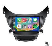 Android 14 Autoradio per Hyundai Elantra 2011-2016 Touchscreen Car Radio HD da 9" aggiornamento stereo wireless Carplay Stereo telecamera Android Auto navigazione GPS 5G WiFi Bluetooth FM(8 CORE 4+32G