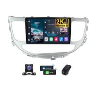 Android 14 Autoradio per Hyundai Rohens Genesis Coupe 2008-2013 Carplay Android Auto 9.5 Pollici 2K 2000*1200 Touch Screen Stereo 4G WiFi con BT 5.0/DSP/FM RDS/SWC + Retromarcia DVR(2K M300S)