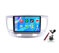 Android 14 Autoradio per K-IA Rio 2 (2005-2010) 9" Lettore multimediale Touchscreen con Wireless Carplay GPS Navigazione FM RDS Bluetooth 5G-WiFi SWC DSP,M400s