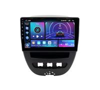 Android 14 Autoradio per Peugeot 107/Toyota Aygo/Citroen C1 2005-2014, 10 Pollici Android 14 Doppio Din Car Auto Radio con Carplay con Schermo con Bluetooth GPS Navi WIFI Posteriore USB Wifi(M100S 1G+