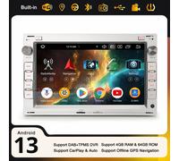 Android 14 Autoradio Per VW Polo Jetta Passat B5 Golf 4 Skoda SEAT Alhambra Navi