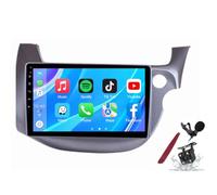 Android 14 Autoradio SAT Navi per H-Onda Fit LHD/RHD (2008-2013) Lettore multimediale Touchscreen da 9 Pollici con Navigazione GPS Carplay Wireless FM RDS Bluetooth 5G-WiFi SWC DSP,M150s
