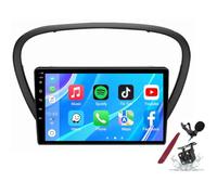 Android 14 Autoradio SAT Navi per P-eugeot 607 (2004-2010) Lettore multimediale Touchscreen da 9 Pollici con Wireless Carplay GPS Navigazione FM RDS Bluetooth 5G-WiFi SWC DSP,M150s