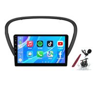Android 14 Autoradio SAT Navi per P-eugeot 607 (2004-2010) Lettore multimediale Touchscreen da 9 Pollici con Wireless Carplay GPS Navigazione FM RDS Bluetooth 5G-WiFi SWC DSP,M150s
