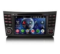 Android 14 Autoradio Stereo 8 core 4 GB 64 GB GPS Navigatore per Mercedes Benz Classe CLS W219 Classe E W211 senza fili Carplay Android Auto Bluetooth 5.0 WiFi Touchscreen DVD DSP RDS FM Radio