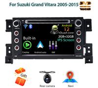 Android 14 Car Autoradio Stereo Per Suzuki Grand Vitara 2005-15 GPS NAVI Carplay