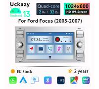 Android 14 Car Multimedia Player Carplay Auto Radio per Ford Focus 2 Ford Fiesta Mondeo 4 C-Max S-Max Fusion Transit Kuga GPS 8GB 128GB ROM