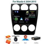Android 14 Carplay Autoradio Car Stereo GPS Navi RDS Wifi Per Mazda 6 2004-2015