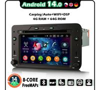 Android 14 Carplay Autoradio CD Navigatore GPS Radio Alfa Romeo 159 Spider Brera