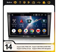 Android 14 DAB+ Autoradio Navi 64GB Opel Astra Combo Corsa Meriva Antara Zafira