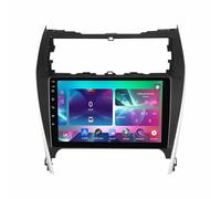 Android 14 Doppio Din 10 Zoll Auto Radio Touch Display con Telecamera Posteriore Comandi al volante Bluetooth GPS Car Play senza fili per Toyota Camry 2012-2014(Q200(3+32G))