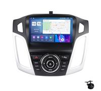 Android 14 doppio DIN autoradio autoradio per F-ORD Focus 2011-2015 9 pollici GPS navigatore satellitare multimediale lettore video con DSP FM BT Wifi SWC 4G 5G Carplay Plug and Play, M100S