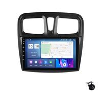 Android 14 Doppio Din Autoradio Stereo per R-ENAULT LOGAN 2014-2019 9" GPS Navigazione Sat Nav Multimedia Video Player con DSP FM BT Wifi SWC 4G 5G Carplay Plug and Play, M100S