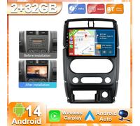 Android 14 Per Suzuki Jimny 3 2005-2019 Navi CarPlay Autoradio GPS Navi DSP DAB+