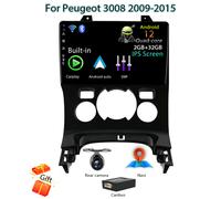 Android 14 Stereo Autoradio GPS Navi Carplay DSP Per Peugeot 3008 2009-2015 LHD
