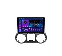 Android 15 2 DIN Radio automatica 10 Pollice Auto Touch Screen per Jeep Wrangler 3 JK 2010-2018 con Telecamera Posteriore/Carplay/BT/FM/GPS/USB/WIFI/Controllo del volante/Audio auto(EP70 8+128G)