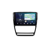 Android 15 2 DIN Radio automatica 10 Pollice Auto Touch Screen per Skoda Octavia 2 A5 2004-2013 con Telecamera Posteriore/Carplay/BT/FM/GPS/USB/WIFI/Controllo del volante/Audio auto(RS20 2+32G)