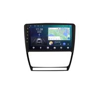 Android 15 2 DIN Radio automatica 10 Pollice Auto Touch Screen per SKODA Octavia 2 A5 2008-2013 con Telecamera Posteriore/Carplay/BT/FM/GPS/USB/WIFI/Controllo del volante/Audio auto(RS70 6+128G)