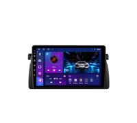 Android 15 2 DIN Radio automatica 9 Pollice Auto Touch Screen per BMW 3 Series E46 1998-2005 con Telecamera Posteriore/Carplay/BT/FM/GPS/USB/4G WIFI/Controllo del volante/Audio auto(EP20 2+64G)