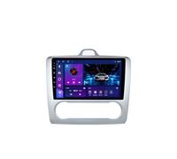 Android 15 2 DIN Radio automatica 9 Pollice Auto Touch Screen per Ford Focus Exi MT AT 2004-2011 con Telecamera Posteriore/Carplay/BT/FM/GPS/USB/WIFI/Controllo del volante/Audio auto(EP70 8+128G)