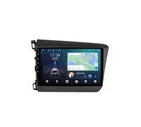 Android 15 2 DIN Radio automatica 9 Pollice Auto Touch Screen per Honda Civic 2011-2015 con Telecamera Posteriore/Carplay/BT/FM/GPS/USB/4G WIFI/Controllo del volante/Audio auto(RS80 8+128G)