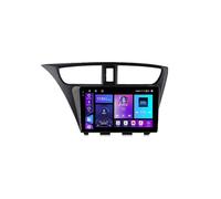 Android 15 2 DIN Radio automatica 9 Pollice Auto Touch Screen per Honda Civic 9 2012-2017 con Telecamera Posteriore/Carplay/BT/FM RDS/GPS/SWC/4G WIFI/Audio auto(BS40 4+64G)