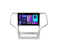 Android 15 2 DIN Radio automatica 9 Pollice Auto Touch Screen per Jeep Grand Cherokee WK2 2008-2013 con Telecamera Posteriore/Carplay/BT/FM RDS/GPS/SWC/4G WIFI/Audio auto(BS20 2+32G)