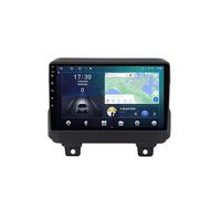 Android 15 2 DIN Radio automatica 9 Pollice Auto Touch Screen per Jeep Wrangler 4 JL 2018-2019 con Telecamera Posteriore/Carplay/BT/FM/GPS/USB/WIFI/Controllo del volante/Audio auto(RS30 2+64G)