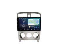 Android 15 2 DIN Radio automatica 9 Pollice Auto Touch Screen per Subaru Forester SG 2002-2008 con Telecamera Posteriore/Carplay/BT/FM/GPS/USB/4G WIFI/Controllo del volante/Audio auto(RS90 8+256G)