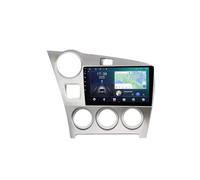 Android 15 2 DIN Radio automatica 9 Pollice Auto Touch Screen per Toyota Matrix 2 E140 2008-2012 con Telecamera Posteriore/Carplay/BT/FM RDS/GPS/SWC/4G WIFI/Audio auto(RS40 4+64G)