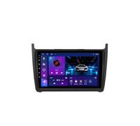 Android 15 2 DIN Radio automatica 9 Pollice Auto Touch Screen per Volkswagen POLO 5 2008-2017 con Telecamera Posteriore/Carplay/BT/FM/GPS/USB/WIFI/Controllo del volante/Audio auto(EP20 2+64G)