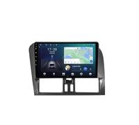 Android 15 2 DIN Radio automatica 9 Pollice Auto Touch Screen per Volvo XC60 Que 1 2008-2017 con Telecamera Posteriore/Carplay/BT/FM/GPS/USB/4G WIFI/Controllo del volante/Audio auto(RS60 4+64G)