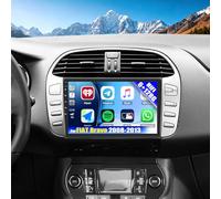 Android 15, 6G+128G 8Core CAMECHO Autoradio per FIAT Bravo 2008-2013 Carplay Android Auto, 9 Pollici Touch Screen 2Din con Bluetooth GPS Navi WiFi FM/RDS HIFI EQ DSP SWC Retrocamera&MIC