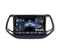 Android 15 Autoradio 2 Din 9 Pollici per Jeep Compass 2 MP 2016-2020 con Navi Carplay Android Auto WiFi Bluetooth FM/RDS SWC(8core(8G+128G))
