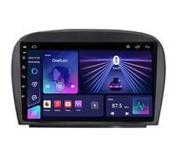 Android 15 Autoradio 2 Din Navigazione GPS 9 Pollici Multimediale Touch Screen Per Benz SL R230 2001-2007 E Usa Dual USB Tethering Internet Chiamate in Vivavoce SWC Car St HM606 8 Core 4G+Wifi 2+32GB