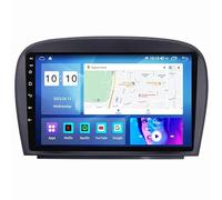Android 15 Autoradio 2 Din Navigazione GPS 9 Pollici Multimediale Touch Screen Per Benz SL R230 SL350 SL500 Collega E Usa Dual USB Tethering Internet Chiamate in Vivavoce HM609 8 Core 4G+Wifi 6+128GB
