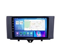 Android 15 Autoradio 2 Din Navigazione GPS 9 Pollici Multimediale Touch Screen Per Benz Smart Fortwo 2 2010-2015 Collega E Usa Dual USB Tethering Internet Chiamate in Viva HM607 8 Core 4G+Wifi 2+64GB