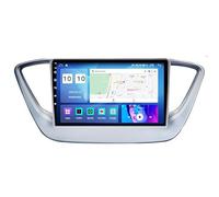Android 15 Autoradio 2 Din Navigazione GPS 9 Pollici Multimediale Touch Screen Per Hyundai Solaris 2 2017-2018 Collega E Usa Dual USB Tethering Internet Chiamate in Viva HM612 8 Core 4G+Wifi 12+256GB