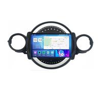 Android 15 Autoradio 9 Pollice GPS Navigation per BMW Mini 2007-2010 Dvd Player Radio Collega e USA Supporto Dab/Controllo del Volante/Bluetooth/Carplay,8 Core 4G+WiFi 2G+32G
