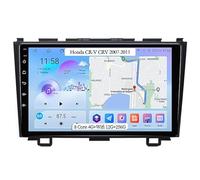 Android 15 Autoradio 9 Pollice GPS Navigation per Honda CR-V CRV 2007-2011 Dvd Player Radio Collega e USA Supporto Dab/Controllo del Volante/Bluetooth/Carplay,8 Core 4G+WiFi 12G+256G