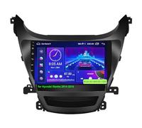 Android 15 Autoradio 9 Pollice GPS Navigation per Hyundai Elantra 2014-2016 Dvd Player Radio Collega e USA Supporto Dab/Controllo del Volante/Bluetooth/Carplay,8 Core 4G+WiFi 8G+128G