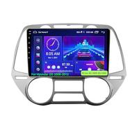 Android 15 Autoradio 9 Pollice GPS Navigation per Hyundai i20 2008-2012 Dvd Player Radio Collega e USA Supporto Dab/Controllo del Volante/Bluetooth/Carplay,A-8 Core 4G+WiFi 4G+64G