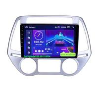 Android 15 Autoradio 9 Pollice GPS Navigation per Hyundai i20 2012-2014 Dvd Player Radio Collega e USA Supporto Dab/Controllo del Volante/Bluetooth/Carplay,4 Core WiFi 2G+32G