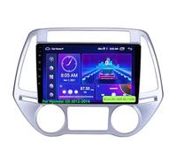 Android 15 Autoradio 9 Pollice GPS Navigation per Hyundai i20 2012-2014 Dvd Player Radio Collega e USA Supporto Dab/Controllo del Volante/Bluetooth/Carplay,8 Core 4G+WiFi 8G+128G