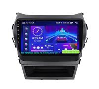 Android 15 Autoradio 9 Pollice GPS Navigation per Hyundai IX45 2013-2017 Dvd Player Radio Collega e USA Supporto Dab/Controllo del Volante/Bluetooth/Carplay,8 Core 4G+WiFi 12G+256G