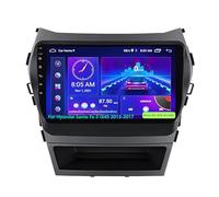 Android 15 Autoradio 9 Pollice GPS Navigation per Hyundai IX45 2013-2017 Dvd Player Radio Collega e USA Supporto Dab/Controllo del Volante/Bluetooth/Carplay,8 Core 4G+WiFi 4G+64G
