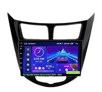 Android 15 Autoradio 9 Pollice GPS Navigation per Hyundai Solaris Verna Accent 2010-2016 Dvd Player Radio Collega e USA Supporto Dab/Controllo del Volante/Bluetooth/Carplay